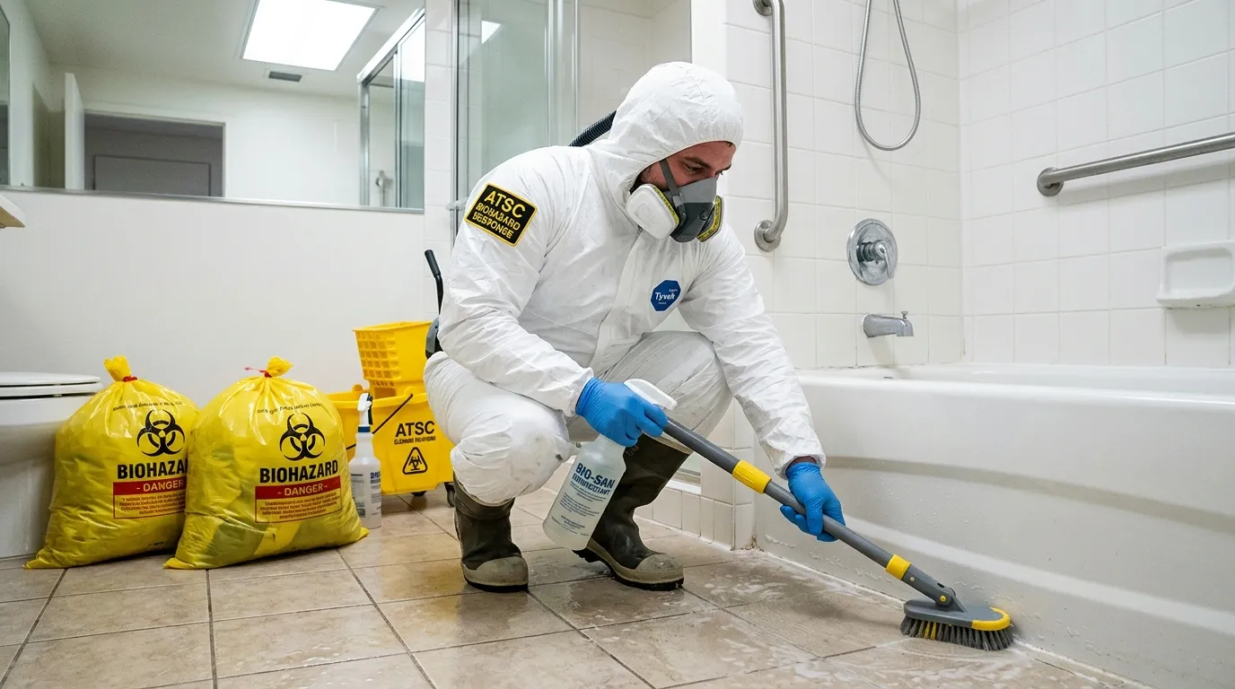 Decontamination equipment deployed for Blood Cleanup in Gladewater